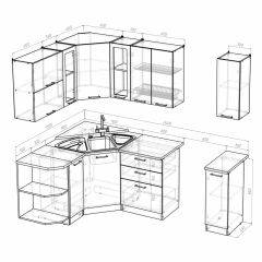Кухонный гарнитур Лира оптима 1500*1800 в Нижнекамске - nizhnekamsk.mebel24.online | фото 3