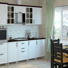 Кухонный гарнитур Прованс (2.8 м) с карнизом в Нижнекамске - nizhnekamsk.mebel24.online | фото