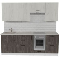 Кухонный гарнитур Сиена компакт 2200 мм в Нижнекамске - nizhnekamsk.mebel24.online | фото 3