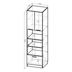 Кухонный гарнитур Симфония оптима 1800х2400 мм в Нижнекамске - nizhnekamsk.mebel24.online | фото 12