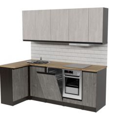 Кухонный гарнитур Симфония прайм 400 1100х2000 мм в Нижнекамске - nizhnekamsk.mebel24.online | фото 3