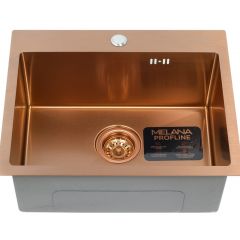 Мойка 5343 MELANA ProfLine 3,0/220 БРОНЗА врезная прямоугольная D5343HC в Нижнекамске - nizhnekamsk.mebel24.online | фото