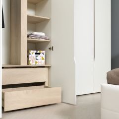 Муссон Шкаф двухстворчатый 13.198 в Нижнекамске - nizhnekamsk.mebel24.online | фото 3