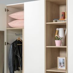 Муссон Шкаф двухстворчатый 13.198 в Нижнекамске - nizhnekamsk.mebel24.online | фото 4