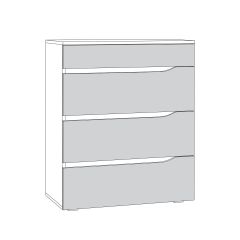 Муссон спальня (модульная) в Нижнекамске - nizhnekamsk.mebel24.online | фото 17