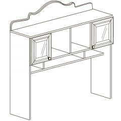 Надставка стола № 556 "Алиса" в Нижнекамске - nizhnekamsk.mebel24.online | фото 2