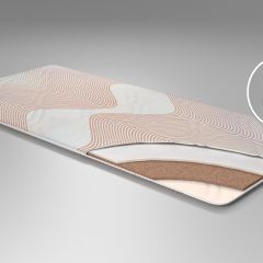 Наматрасник Cocos PLUS "Кокос плюс" h30 трикотаж Стандарт в Нижнекамске - nizhnekamsk.mebel24.online | фото 1