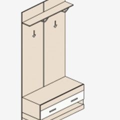 НИКА Н3 Стойка-вешалка в Нижнекамске - nizhnekamsk.mebel24.online | фото 3