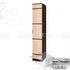 Пенал Сакура (венге/лоредо) в Нижнекамске - nizhnekamsk.mebel24.online | фото
