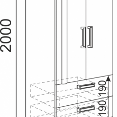 Подростковая Волкер (модульная) в Нижнекамске - nizhnekamsk.mebel24.online | фото 17