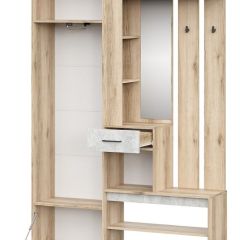 ФАВОРИТ 1 Прихожая (Дуб Делано/Цемент Светлый) в Нижнекамске - nizhnekamsk.mebel24.online | фото 3