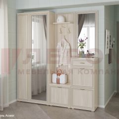 Прихожая Карина композиция 1 (Ясень Асахи) в Нижнекамске - nizhnekamsk.mebel24.online | фото