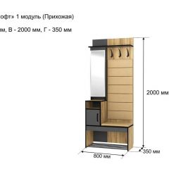 ОЛЬГА-ЛОФТ 1 Прихожая в Нижнекамске - nizhnekamsk.mebel24.online | фото 4