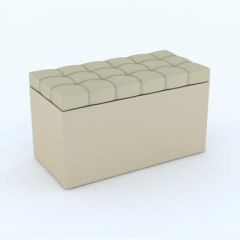 Пуф КВАДРО тип 2 Бежевый в Нижнекамске - nizhnekamsk.mebel24.online | фото