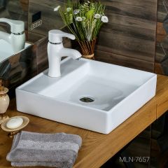 Раковина MELANA MLN-7657 в Нижнекамске - nizhnekamsk.mebel24.online | фото