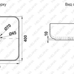 Раковина MELANA MLN-78110 в Нижнекамске - nizhnekamsk.mebel24.online | фото 2