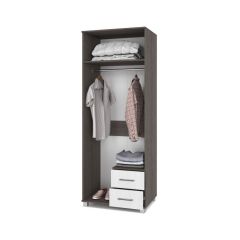 ЕВА Шкаф 2-х дверный Е24 в Нижнекамске - nizhnekamsk.mebel24.online | фото 2