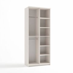 Шкаф 2-х створчатый Дуэт Люкс с зеркалом в Нижнекамске - nizhnekamsk.mebel24.online | фото 7