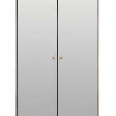Шкаф 2-х створчатый Патрисия с Зеркалом (крем) в Нижнекамске - nizhnekamsk.mebel24.online | фото