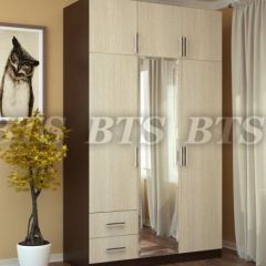 Шкаф 3-х створчатый с ящиками в Нижнекамске - nizhnekamsk.mebel24.online | фото