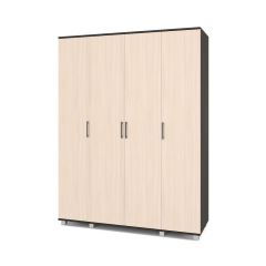 ЕВА Шкаф 4-х дверный Е40 в Нижнекамске - nizhnekamsk.mebel24.online | фото 3