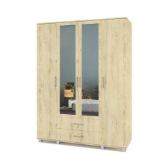 ЕВА Шкаф 4-х дверный Е43 в Нижнекамске - nizhnekamsk.mebel24.online | фото 5