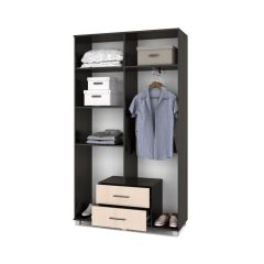 КАРИНА Шкаф 4-х дверный К43 в Нижнекамске - nizhnekamsk.mebel24.online | фото 4