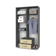 КАРИНА Шкаф 4-х дверный К43 в Нижнекамске - nizhnekamsk.mebel24.online | фото 8