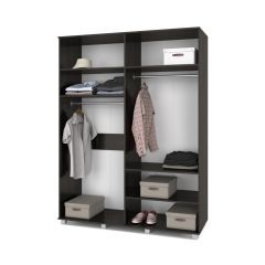 ВИОРА Шкаф 4-х дверный В41 в Нижнекамске - nizhnekamsk.mebel24.online | фото 4