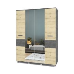 ВИОРА Шкаф 4-х дверный В41 в Нижнекамске - nizhnekamsk.mebel24.online | фото 5