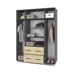 ВИОРА Шкаф 4-х дверный В43 в Нижнекамске - nizhnekamsk.mebel24.online | фото 6