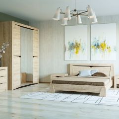 Шкаф 4х створчатый ВЕРСАЛЬ-5 секция №16 в Нижнекамске - nizhnekamsk.mebel24.online | фото 3