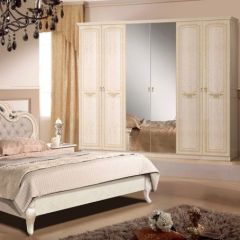 Шкаф 6-ти дверный с зеркалами (08.246) Ирина (беж) в Нижнекамске - nizhnekamsk.mebel24.online | фото 3