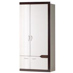Шкаф для платья и белья 2-дв № 318 Ронда в Нижнекамске - nizhnekamsk.mebel24.online | фото