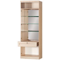 Шкаф для посуды №612 "Инна" Денвер светлый в Нижнекамске - nizhnekamsk.mebel24.online | фото 2
