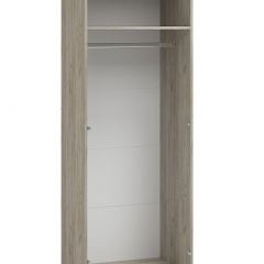Шкаф Эмма (Дуб Крафт серый/белый) в Нижнекамске - nizhnekamsk.mebel24.online | фото 2