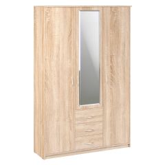 Шкаф комбинированный Дуэт Люкс с зеркалом в Нижнекамске - nizhnekamsk.mebel24.online | фото 4