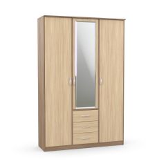 Шкаф комбинированный Дуэт Люкс с зеркалом в Нижнекамске - nizhnekamsk.mebel24.online | фото 8