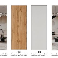 Шкаф-купе 1400 серии SOFT D1+D3+B2+PL1 (2 ящика+1штанга) профиль «Графит» в Нижнекамске - nizhnekamsk.mebel24.online | фото 9