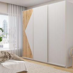 Шкаф-купе 2100 серии SOFT D7+D3+D3+B22+PL4 (по 2 ящика лев/прав+2штанги) профиль «Капучино» в Нижнекамске - nizhnekamsk.mebel24.online | фото