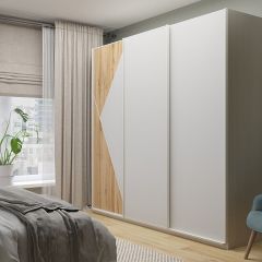 Шкаф-купе 2100 серии SOFT D7+D3+D3+B22+PL4 (по 2 ящика лев/прав+2штанги) профиль «Капучино» в Нижнекамске - nizhnekamsk.mebel24.online | фото 5