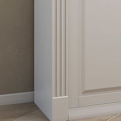 Шкаф-купе 2450 серии NEW CLASSIC K4+K4+K4+B22+PL4 (по 2 ящика лев/прав+F обр.штанга) профиль «Капучино» в Нижнекамске - nizhnekamsk.mebel24.online | фото 5