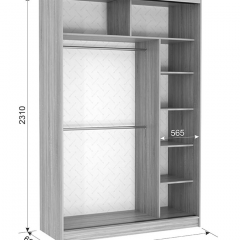 Шкаф-купе Гранд 7-600 07 в Нижнекамске - nizhnekamsk.mebel24.online | фото 2