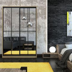 Шкаф-купе Лофт 1600 Шк16-47 (Дуб Сонома) в Нижнекамске - nizhnekamsk.mebel24.online | фото 8