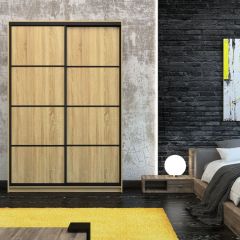 Шкаф-купе Лофт 1600 Шк16-47 (Дуб Сонома) в Нижнекамске - nizhnekamsk.mebel24.online | фото 7