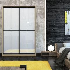 Шкаф-купе Лофт 1600 Шк16-47 (Дуб Сонома) в Нижнекамске - nizhnekamsk.mebel24.online | фото 11