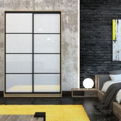 Шкаф-купе Лофт 1600 Шк16-47 (Дуб Сонома) в Нижнекамске - nizhnekamsk.mebel24.online | фото 12