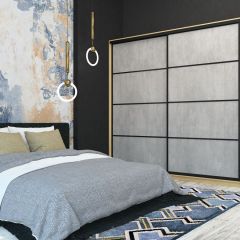 Шкаф-купе Лофт 2400 Шк24-47 (Дуб Сонома) в Нижнекамске - nizhnekamsk.mebel24.online | фото 9