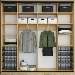 Шкаф-купе Лофт 2400 Шк24-47 (Дуб Сонома) в Нижнекамске - nizhnekamsk.mebel24.online | фото 2