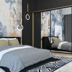 Шкаф-купе Лофт 2400 Шк24-60 (Дуб Сонома) в Нижнекамске - nizhnekamsk.mebel24.online | фото 12